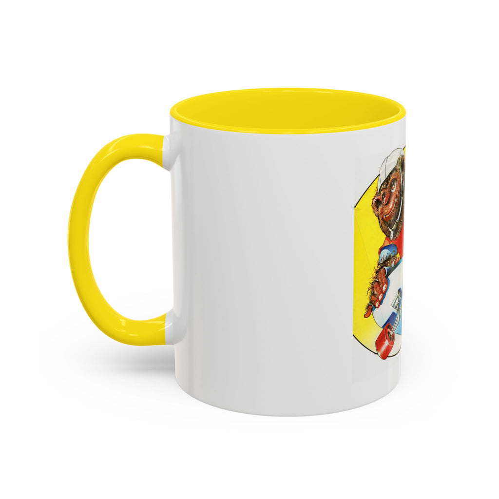 Skateboard Teddy Mug